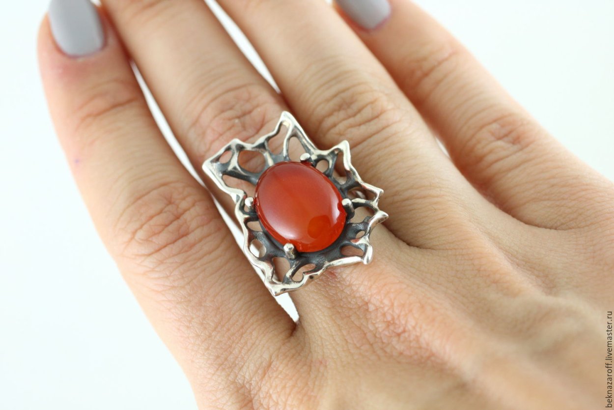 Кольцо Piuma Mite из серебра 925