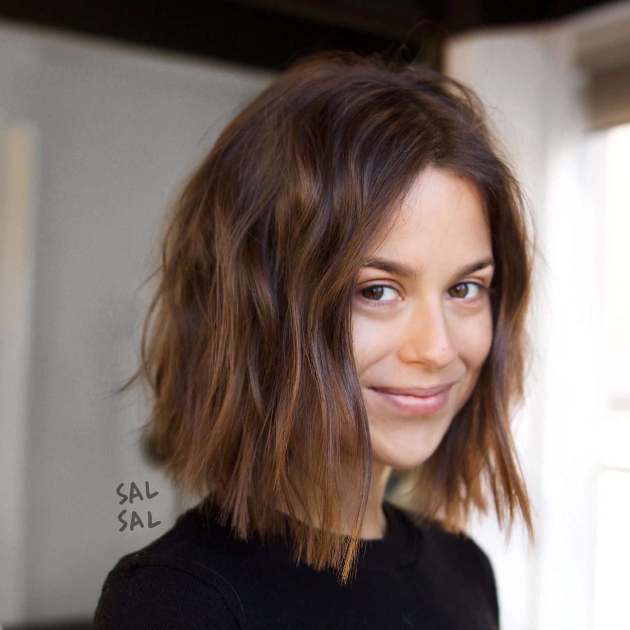 Стрижка Lob long-Bob