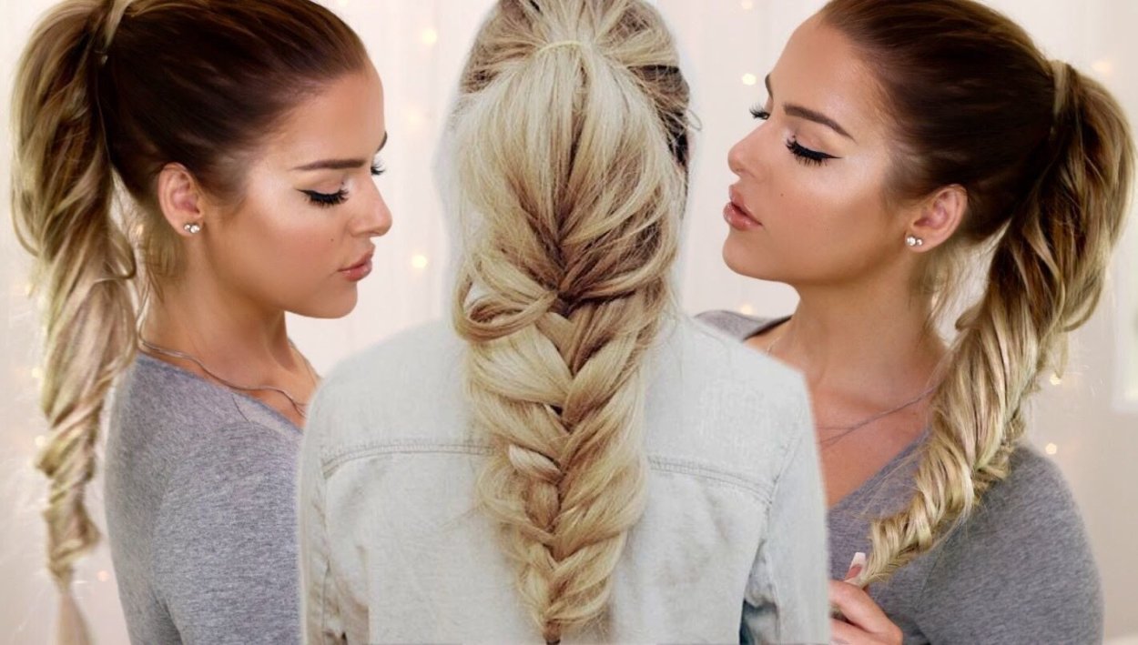 Braided ponytail Extension