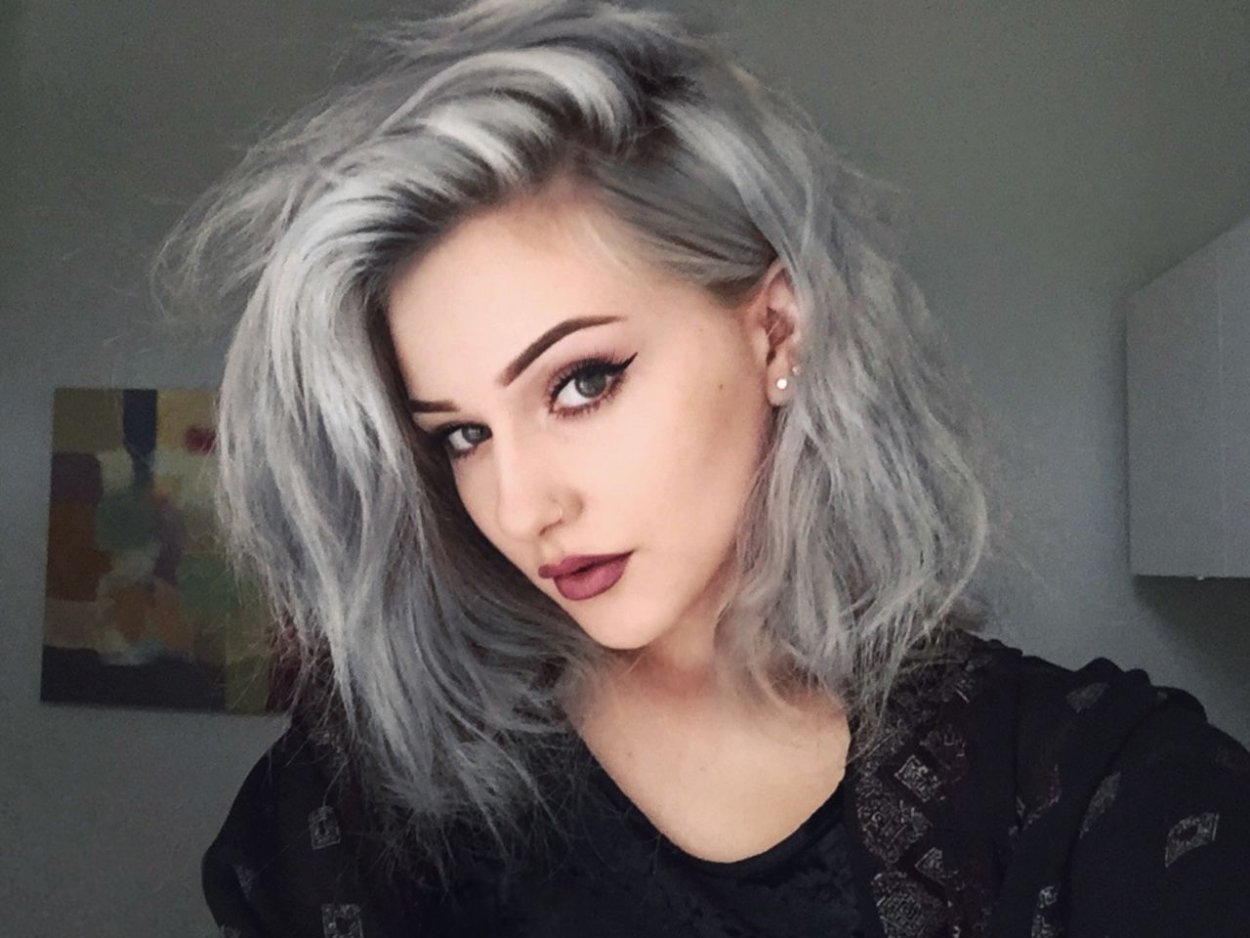 Gray hair (серебристые оттенки волос)