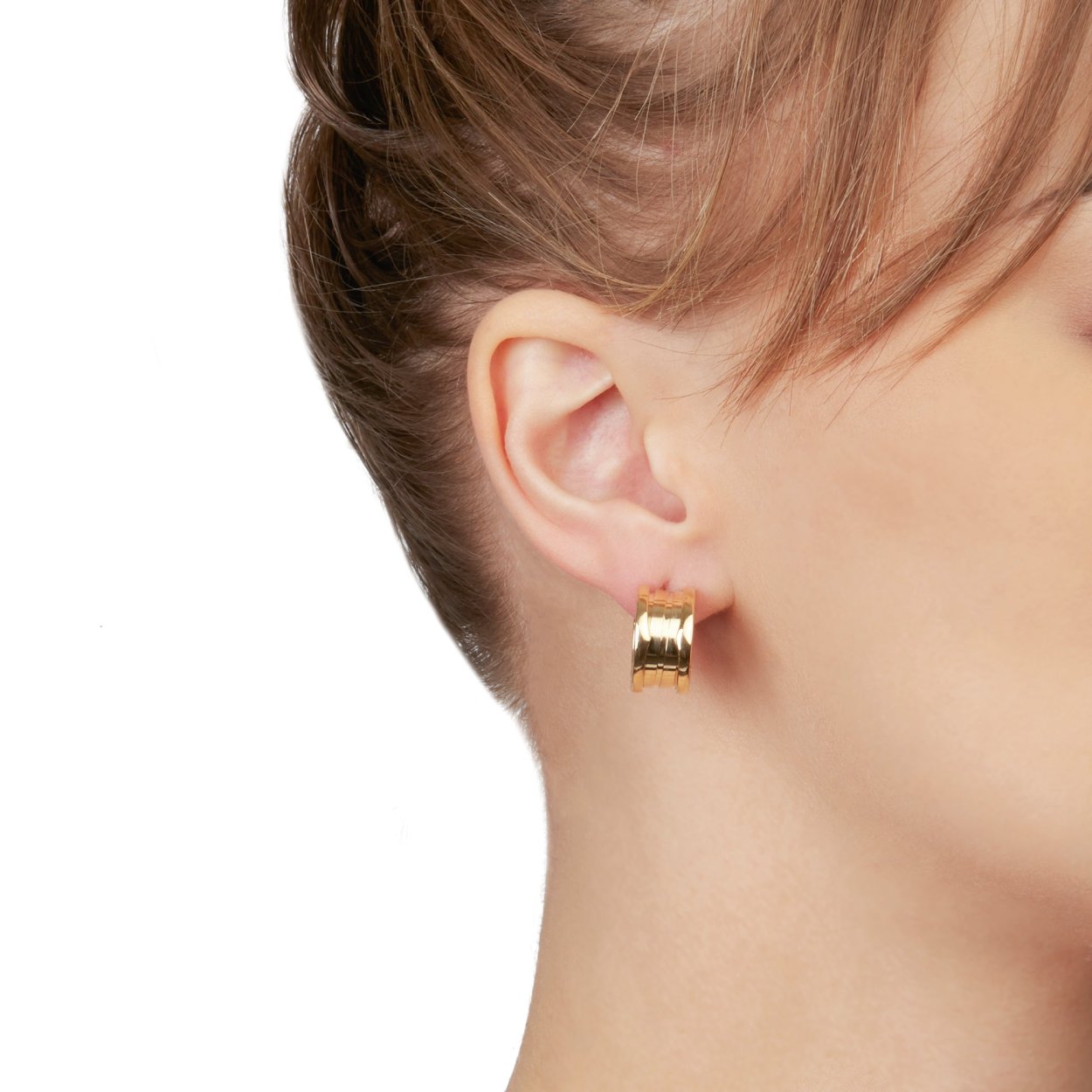 Bvlgari Serpenti Earrings Yellow Gold