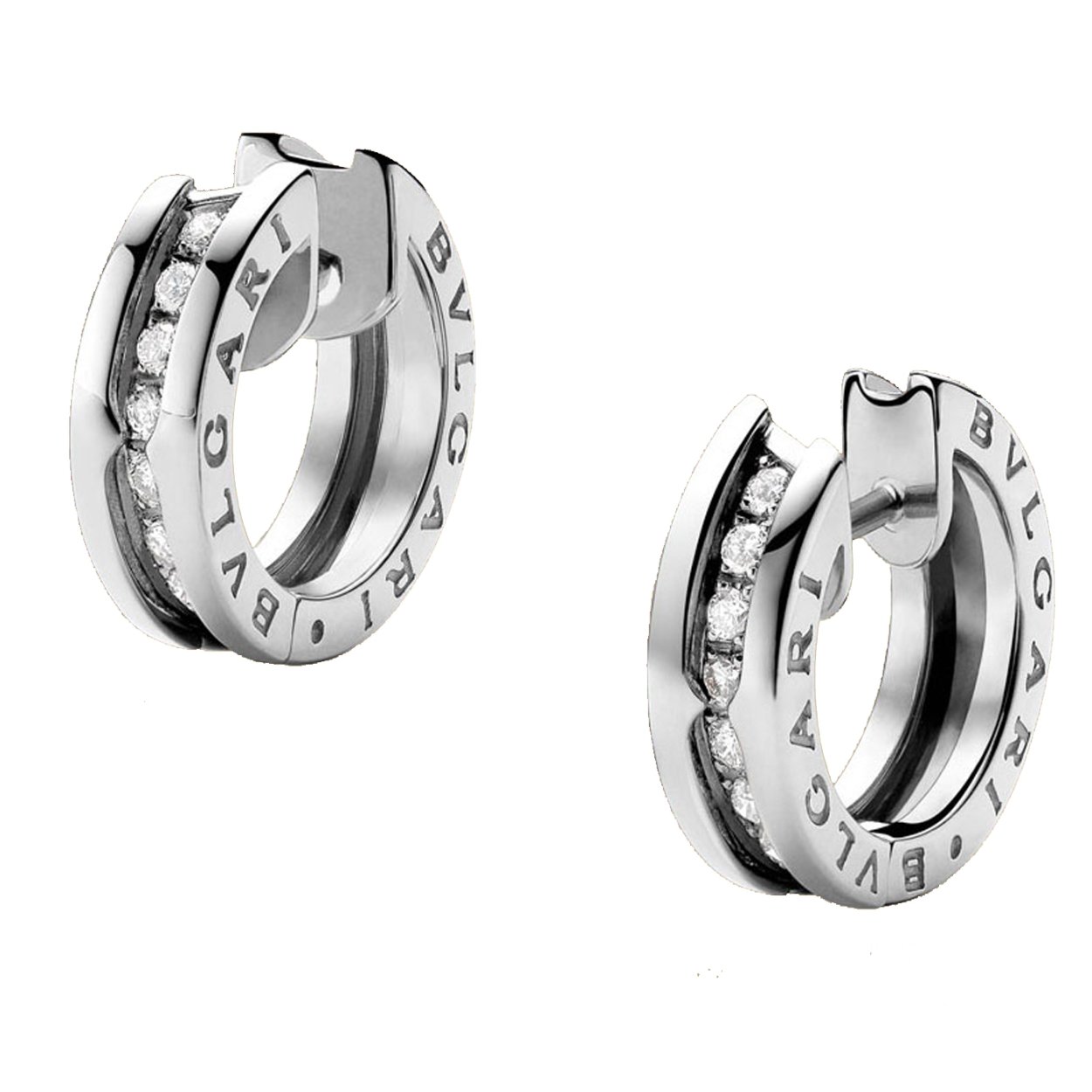 Серьги Bvlgari small "b.zero1" Hoop Earrings 28674