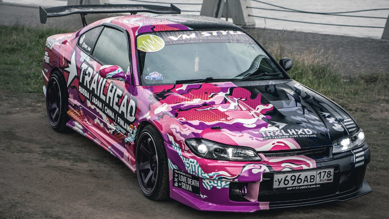 Nissan Silvia s15 винил