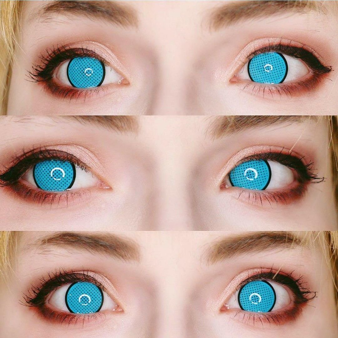 Blue Mesh линзы