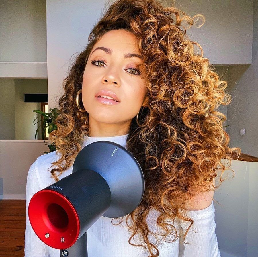 Dyson фен для кудрявых волос