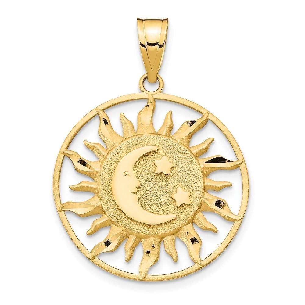 Sun Moon Charm солнце желтое