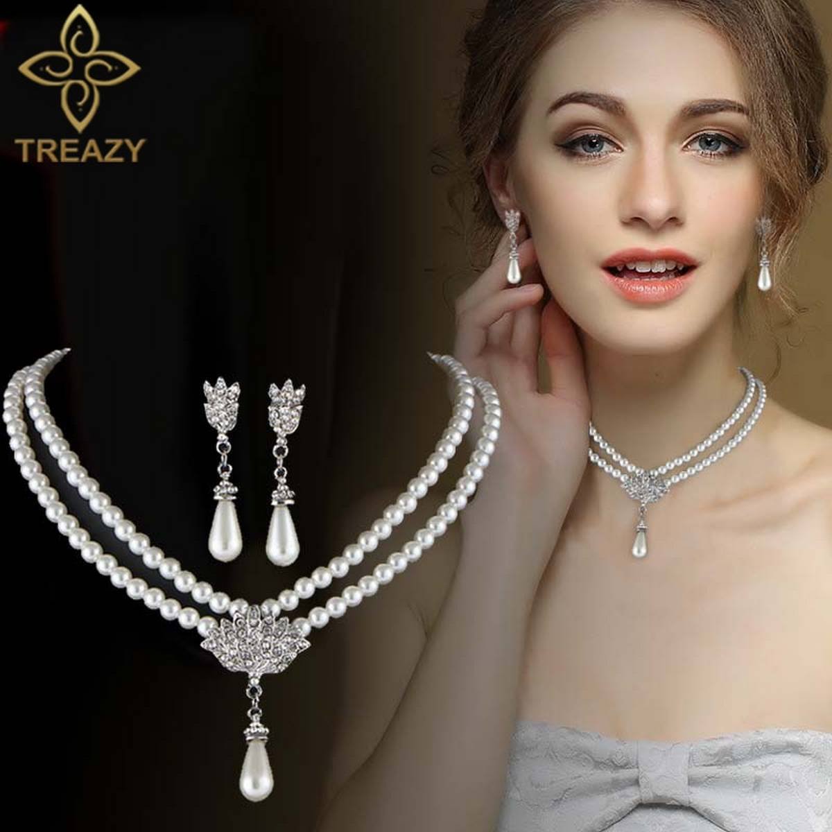 Серьги для невесты