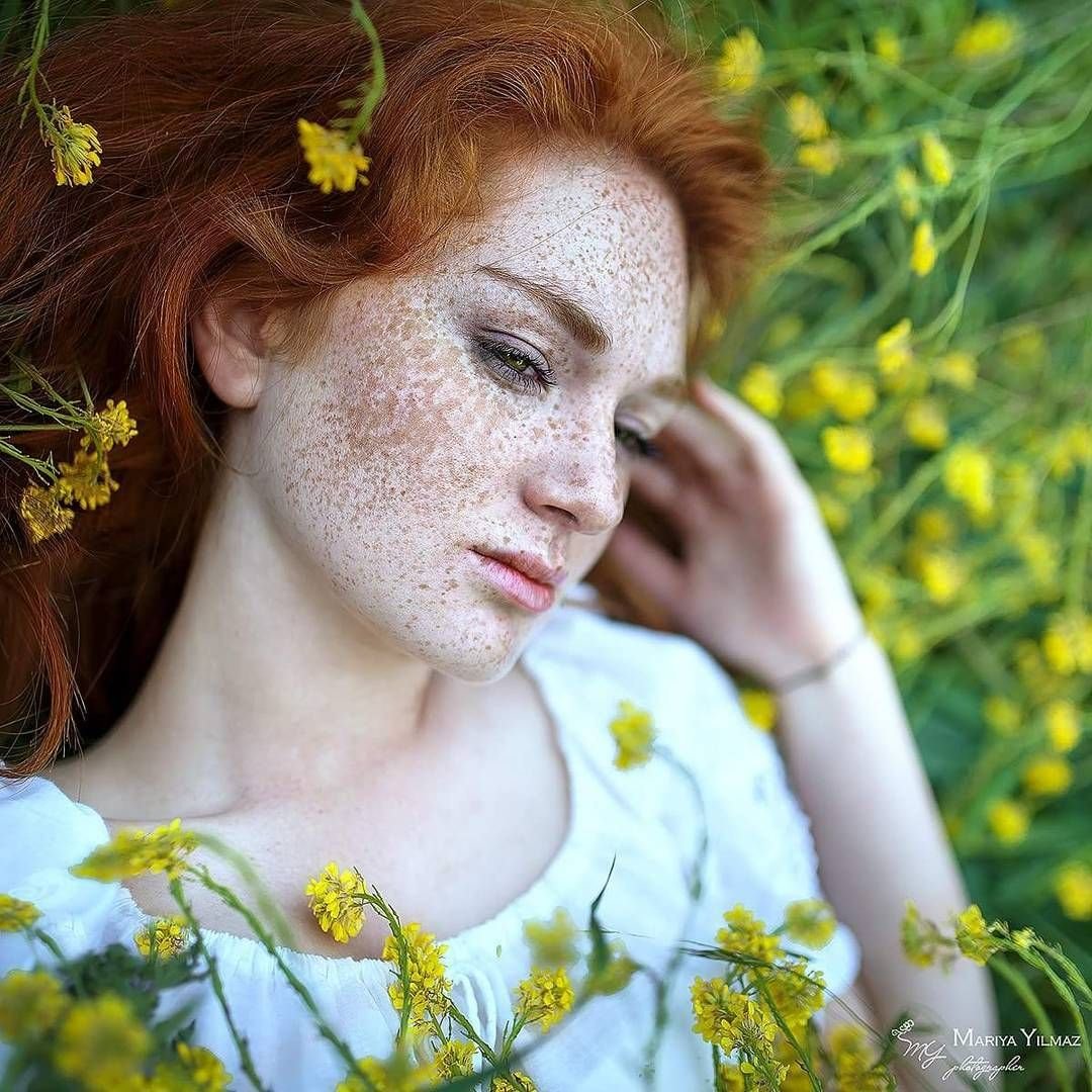 Внешность людей с веснушками
