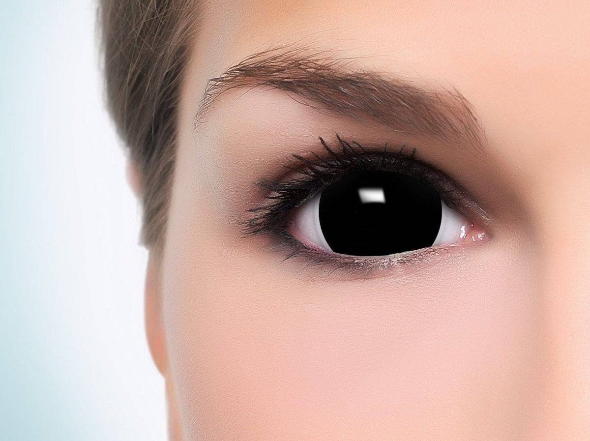 Линзы Black sclera
