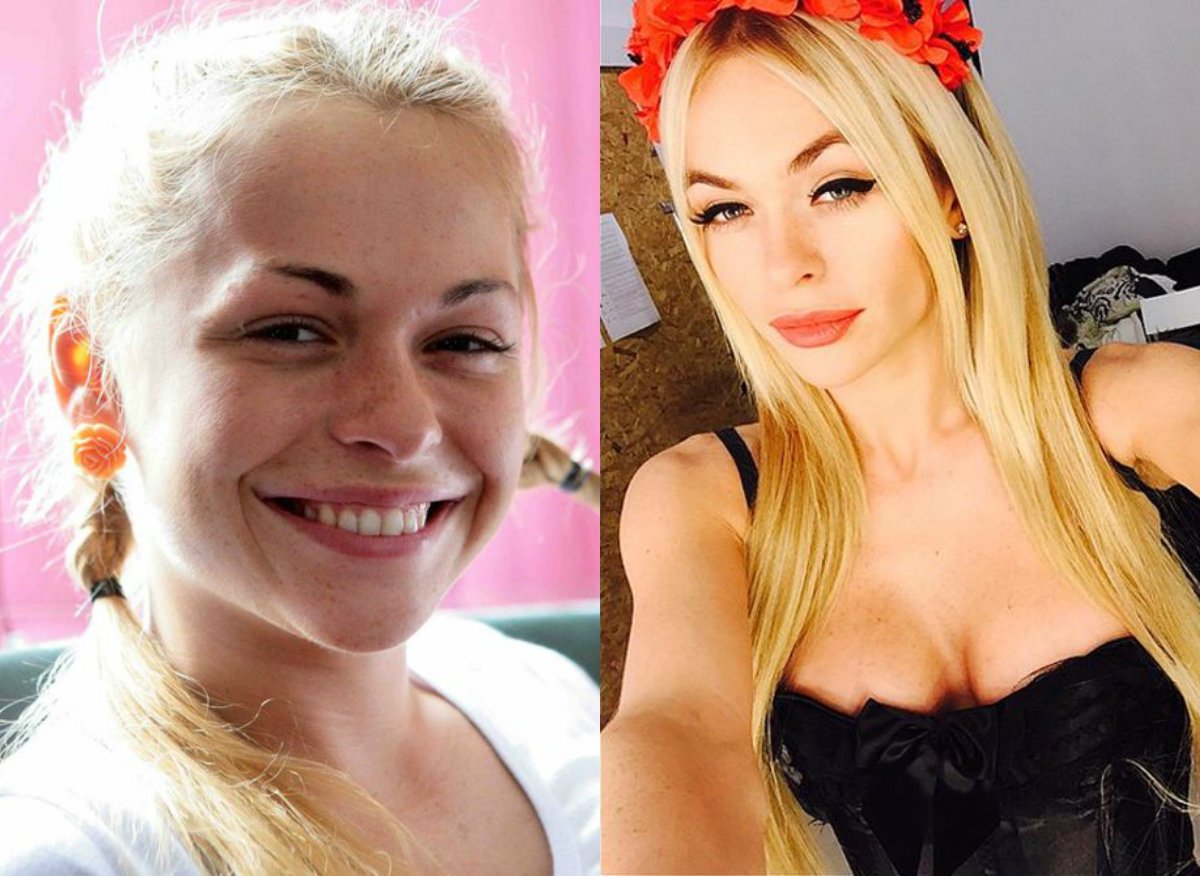 Анна Хилькевич без грима