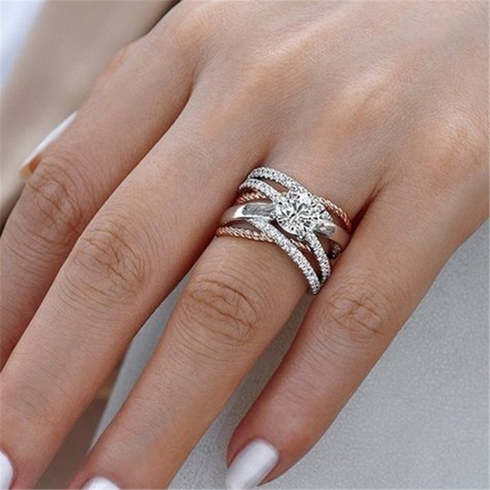 Серебряные кольца женские