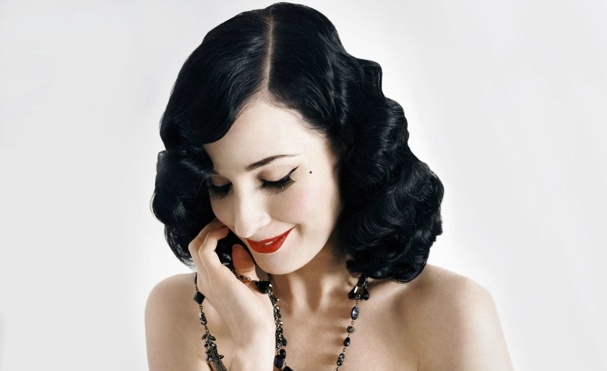 Dita von Teese в молодости