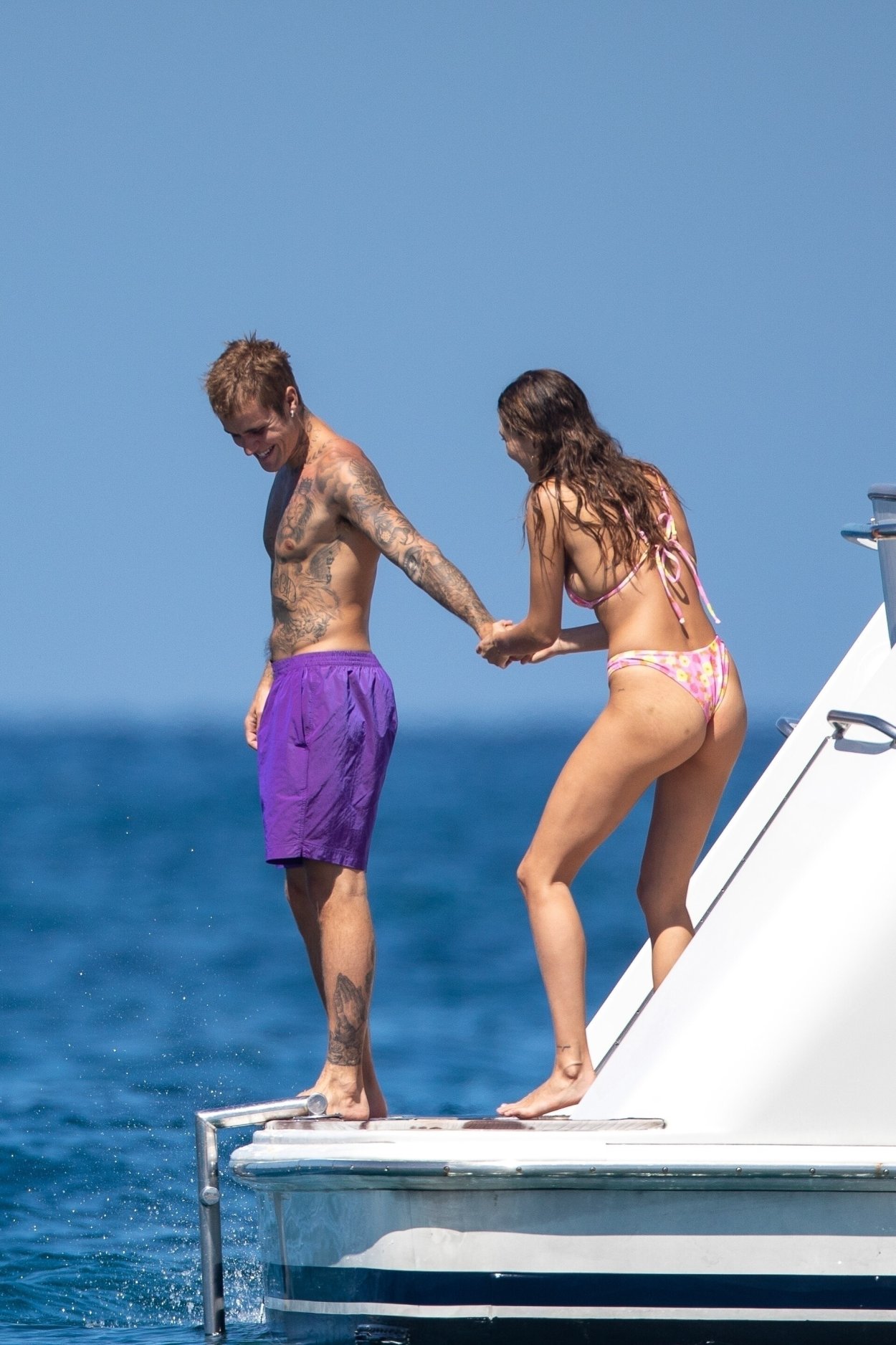 Justin Bieber and Hailey Baldwin 2022