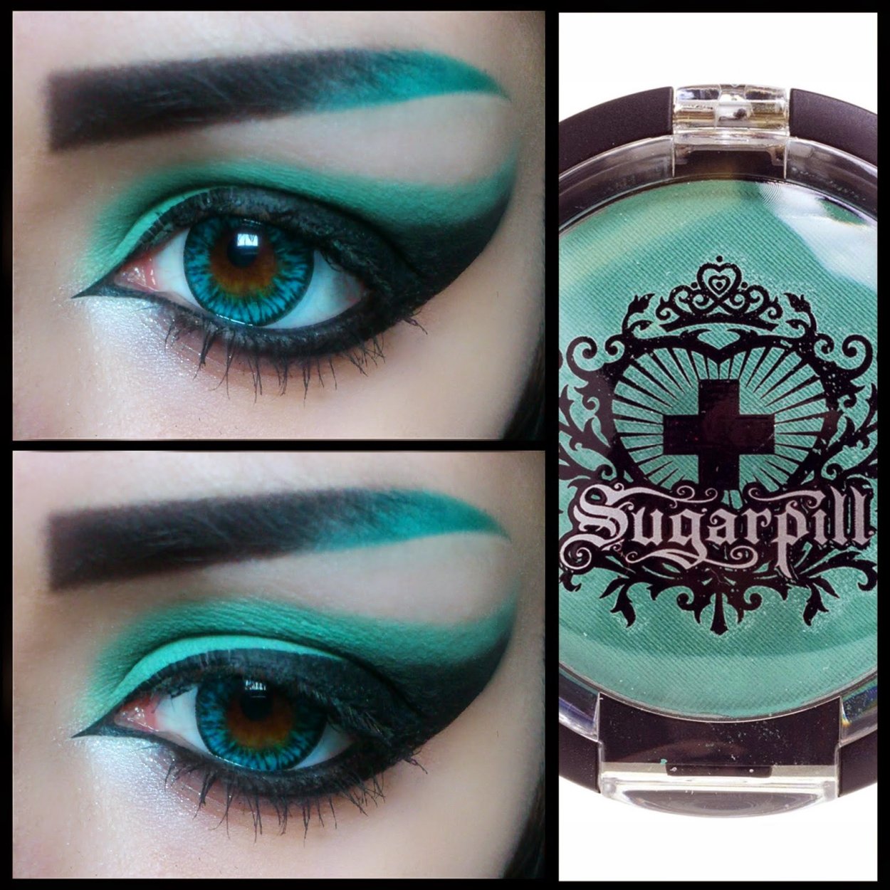 Turquoise цвет линз