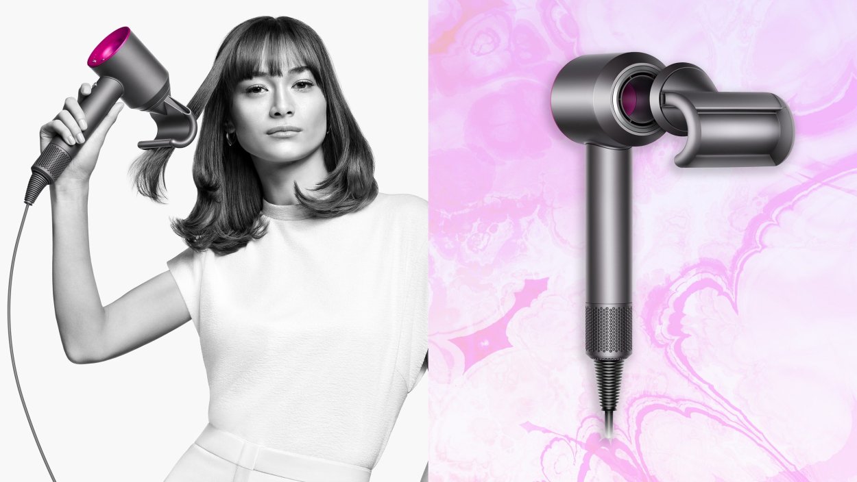 Dyson Supersonic hair Dryer Iron Fuchsia hd08