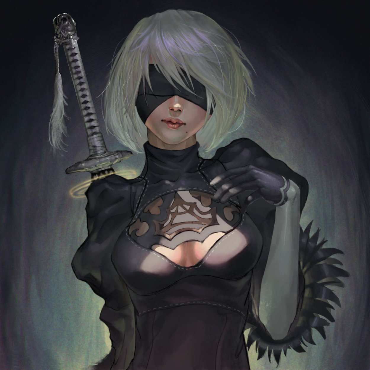 2b из игры NIER:Automata