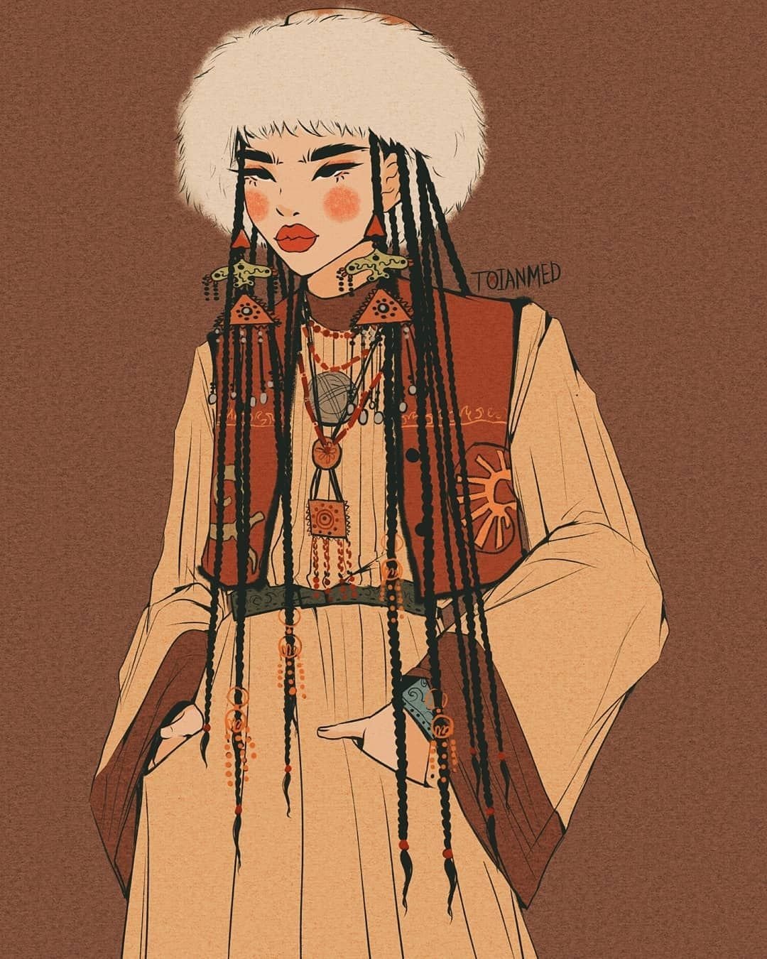Казахские арты