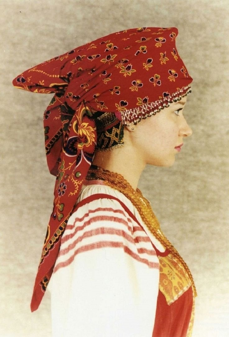 Кокошник сорока повойник