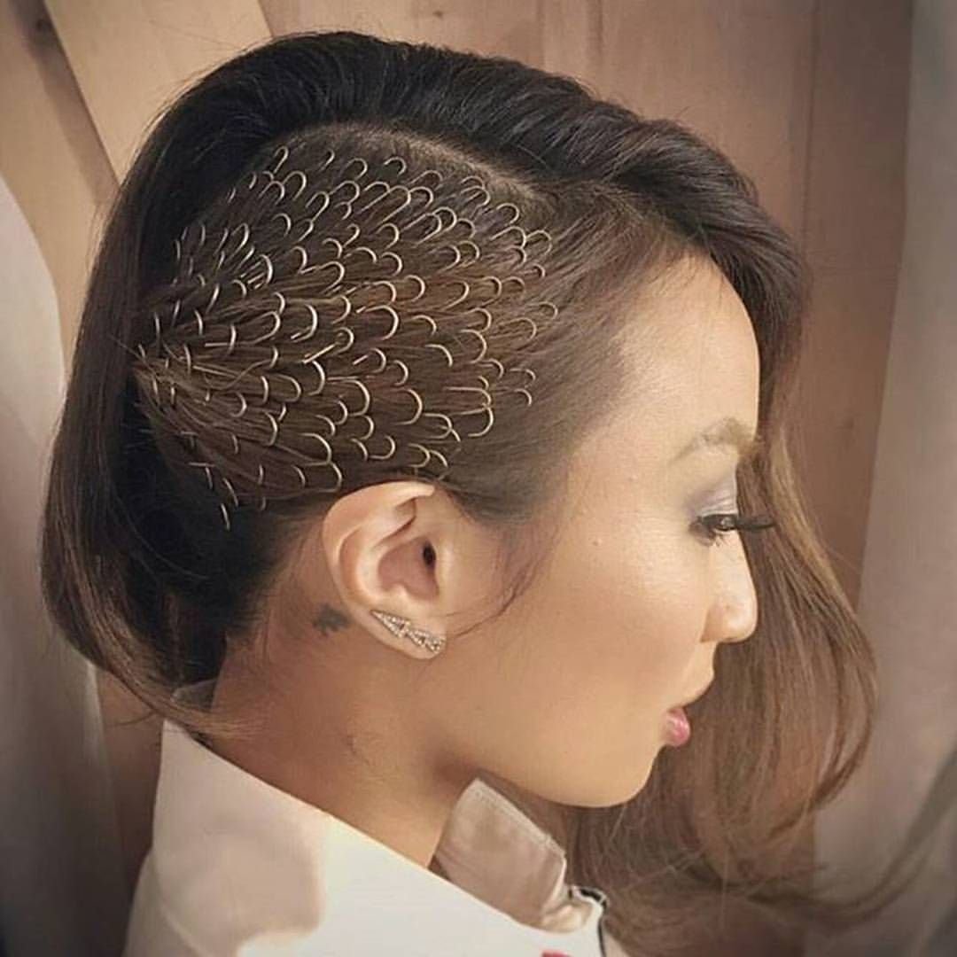 Прическа сеточка