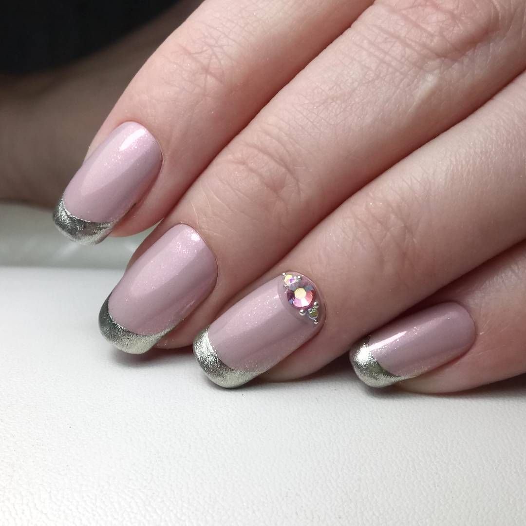 Серебристый френч