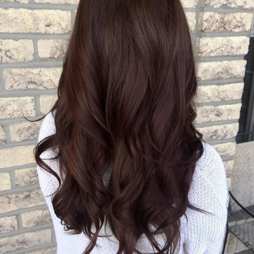 Темный каштан шоколадный цвет волос