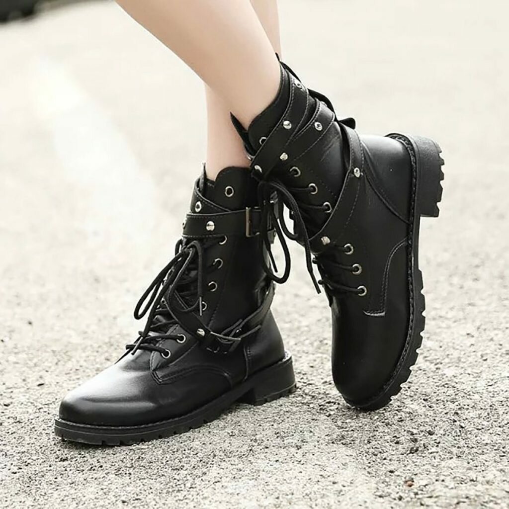 Кожаные ботинки Botas mujer
