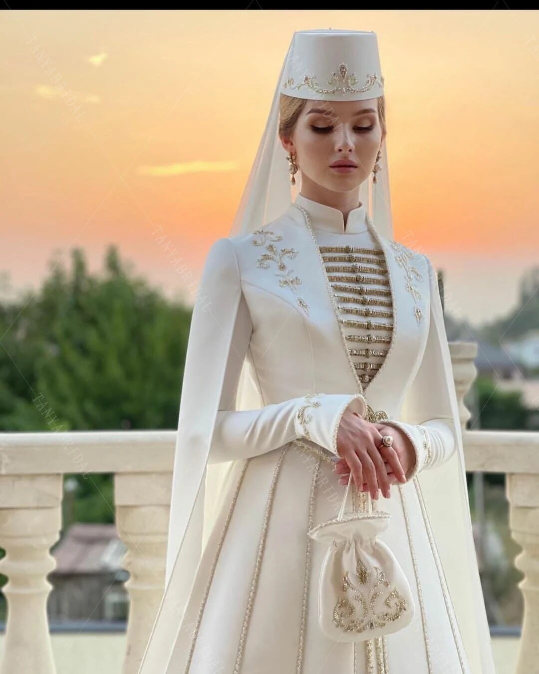 Свадебное платье паранджа