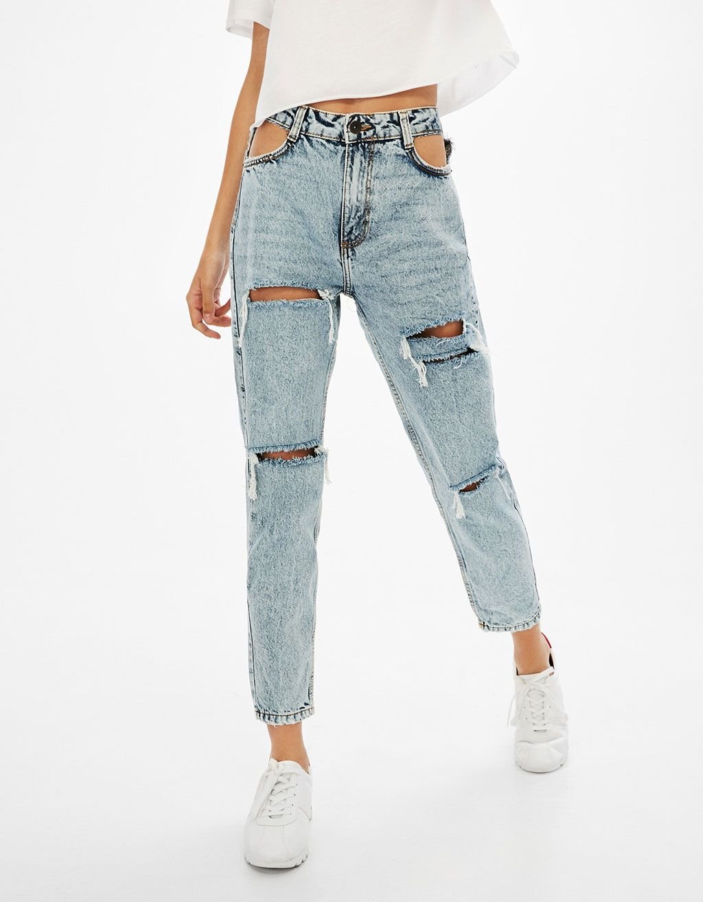 Bershka Flare Denim