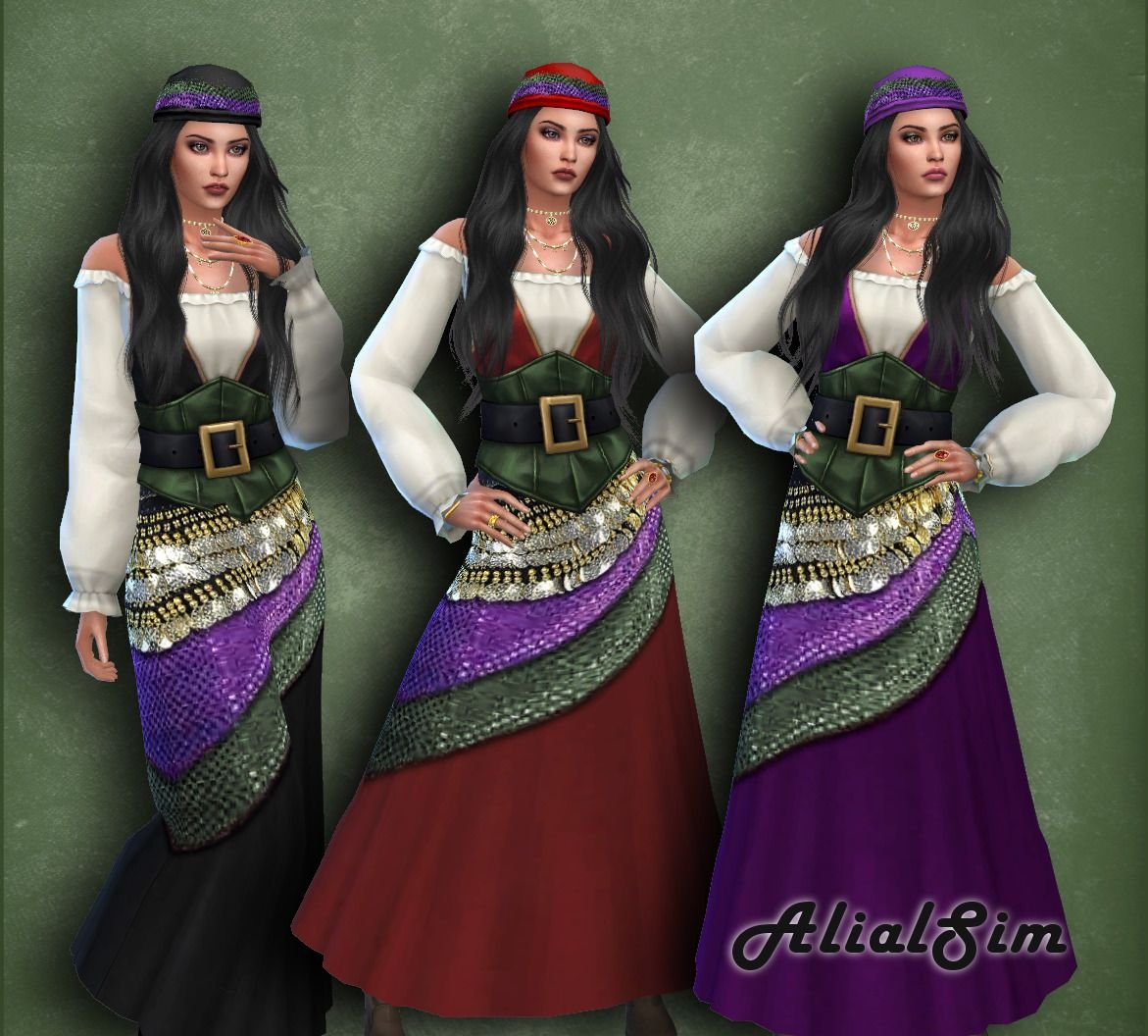 Цыганка SIMS 4