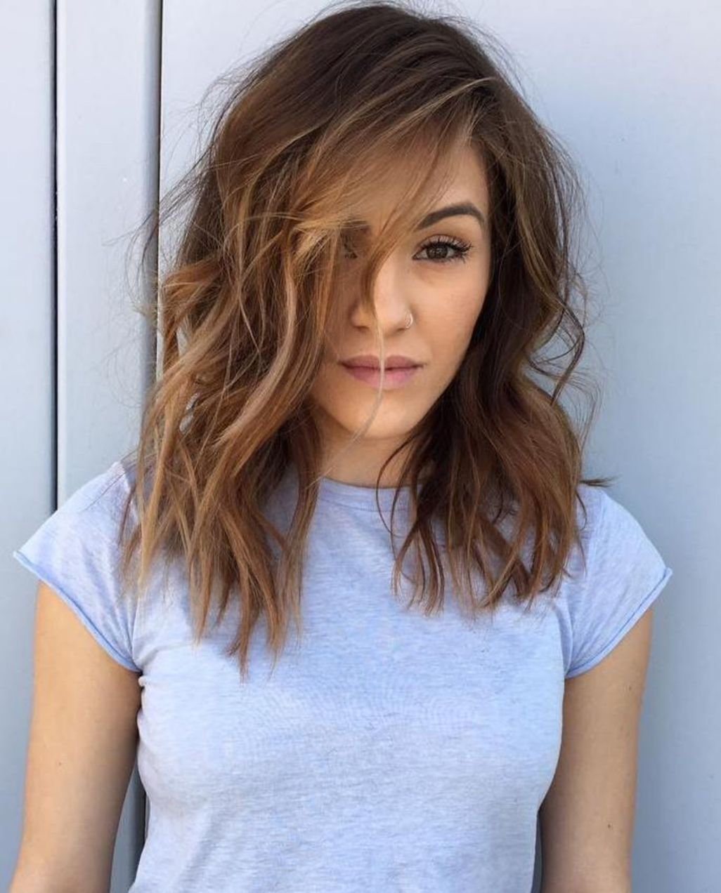 Стрижка Lob long-Bob