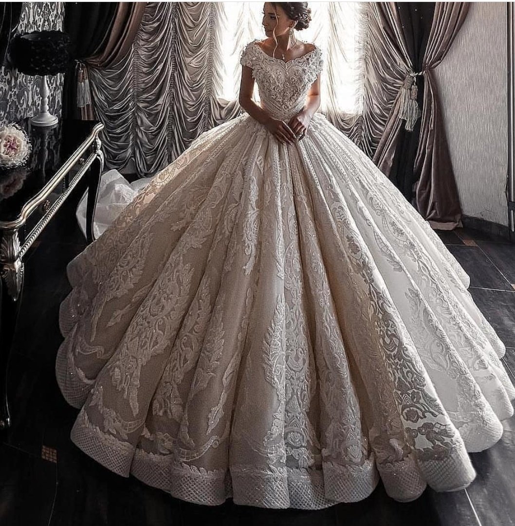 Самые пышные свадебные платья