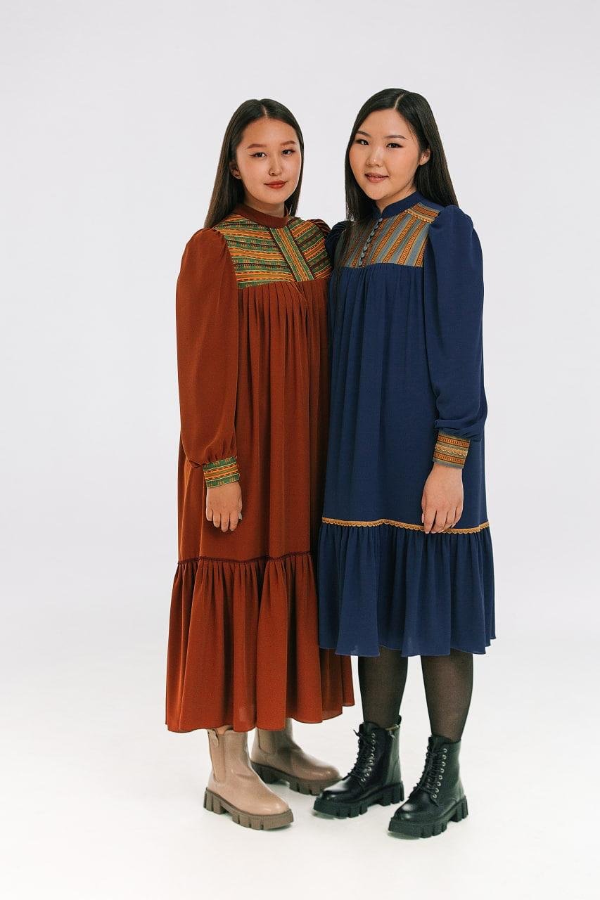 Якутские платья красивые
