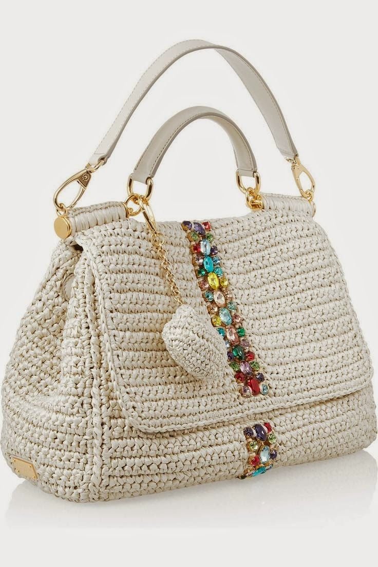 Dolce Gabbana Crochet Bags