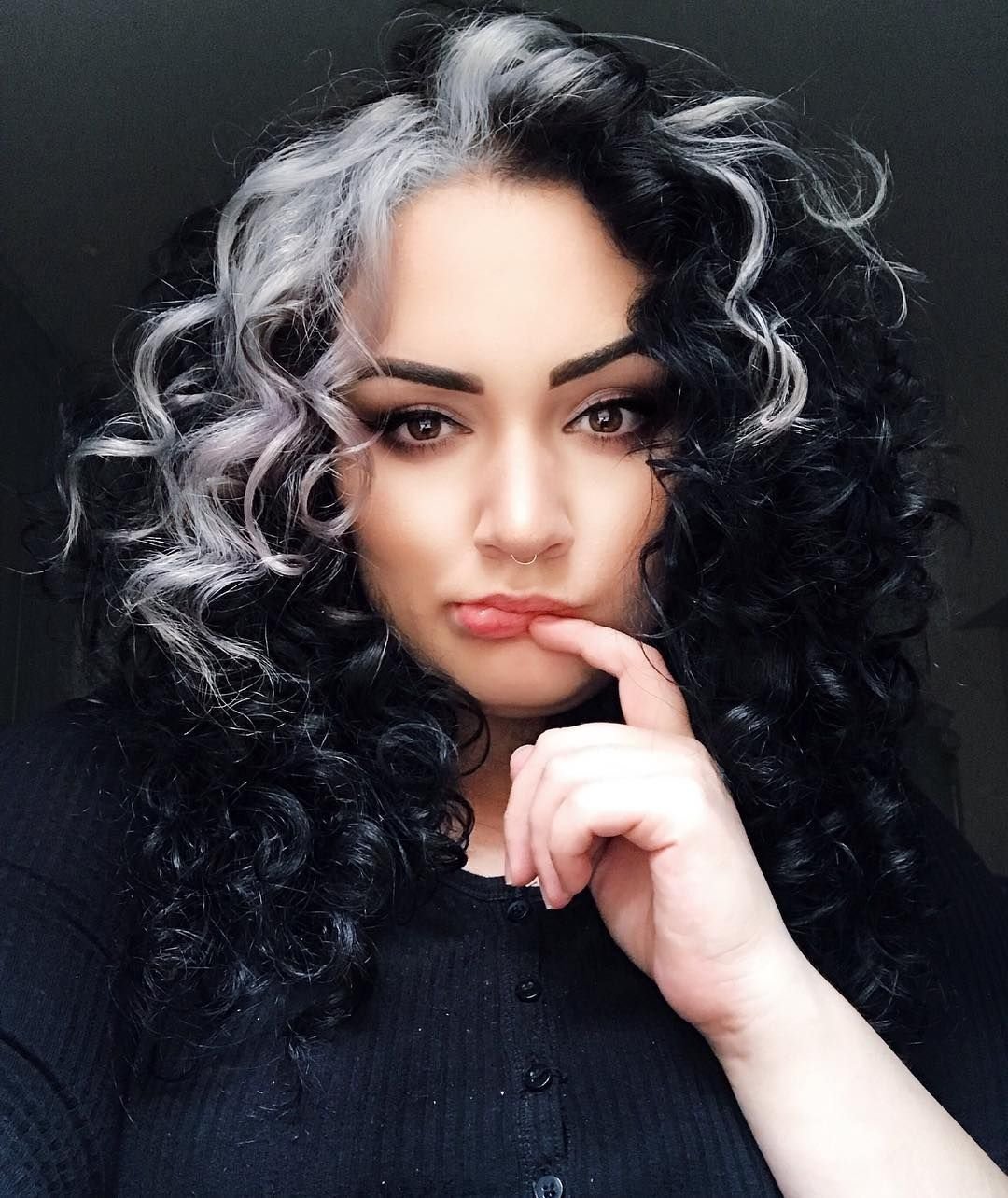 Grey Ombre hair