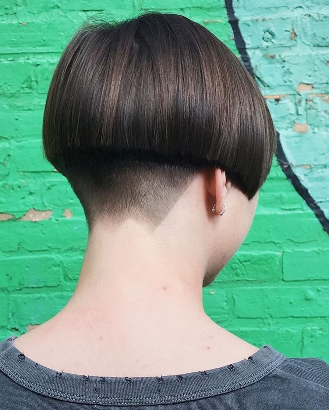 Bowl Cut стрижка затылок