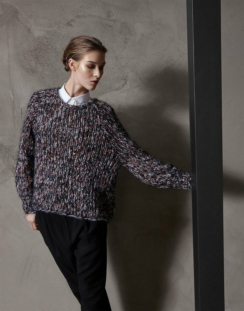 Джемпер Dazzling Nordic Cables Brunello Cucinelli