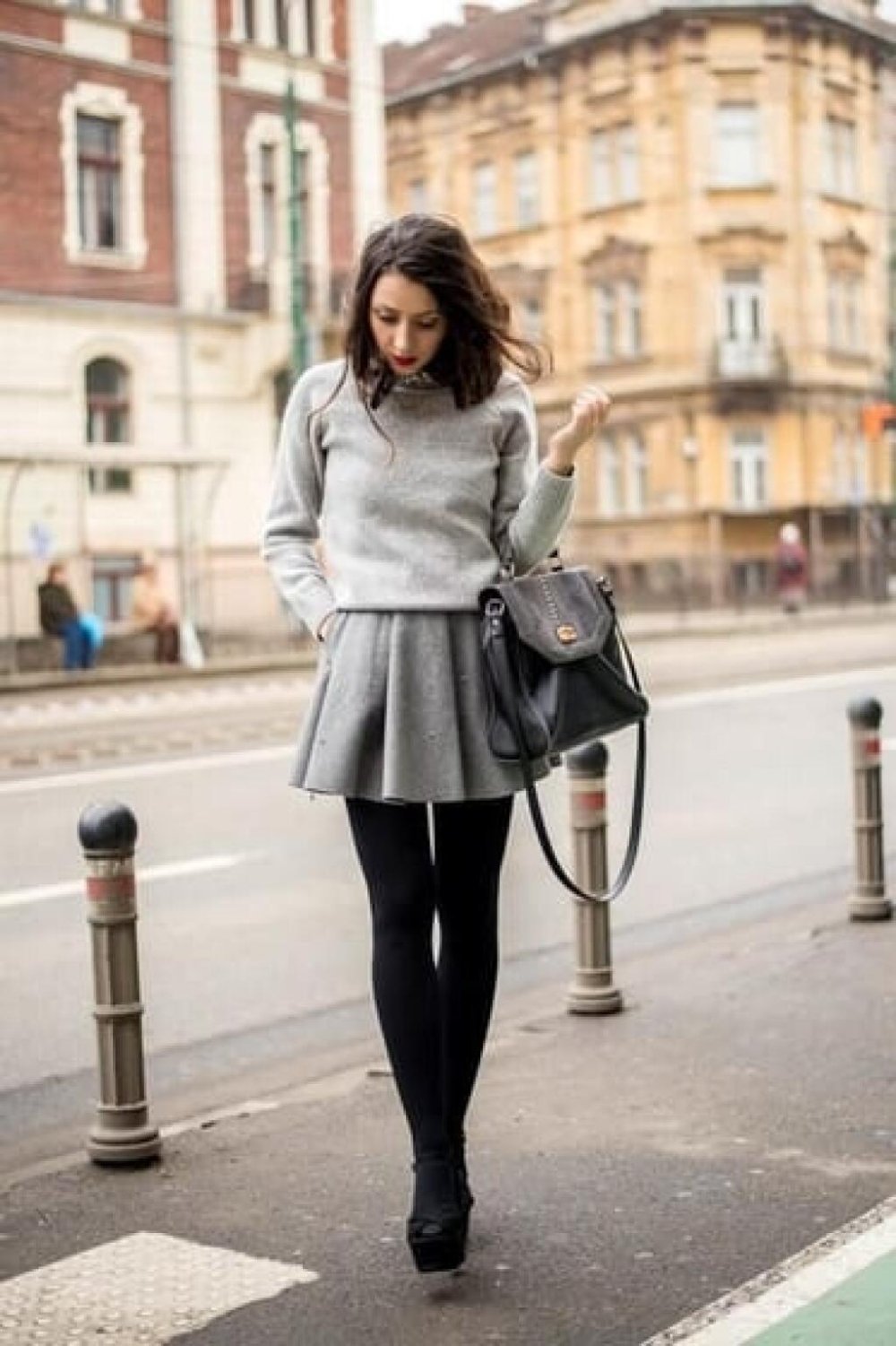 Юбка с плотными калго ками