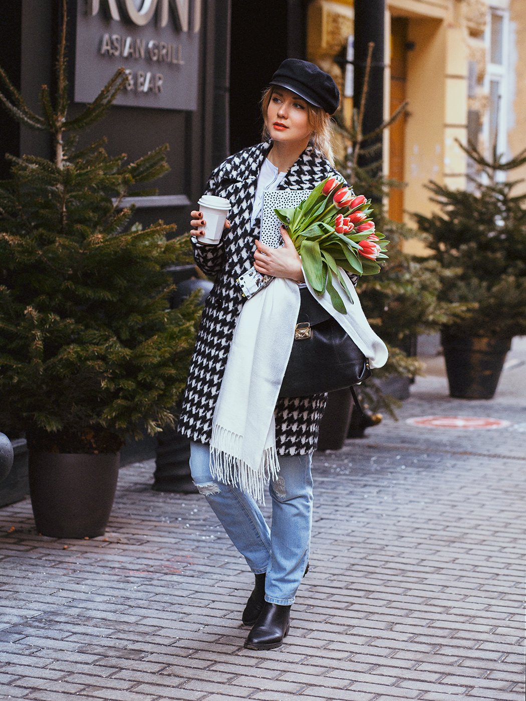 Street Style гусиная лапка