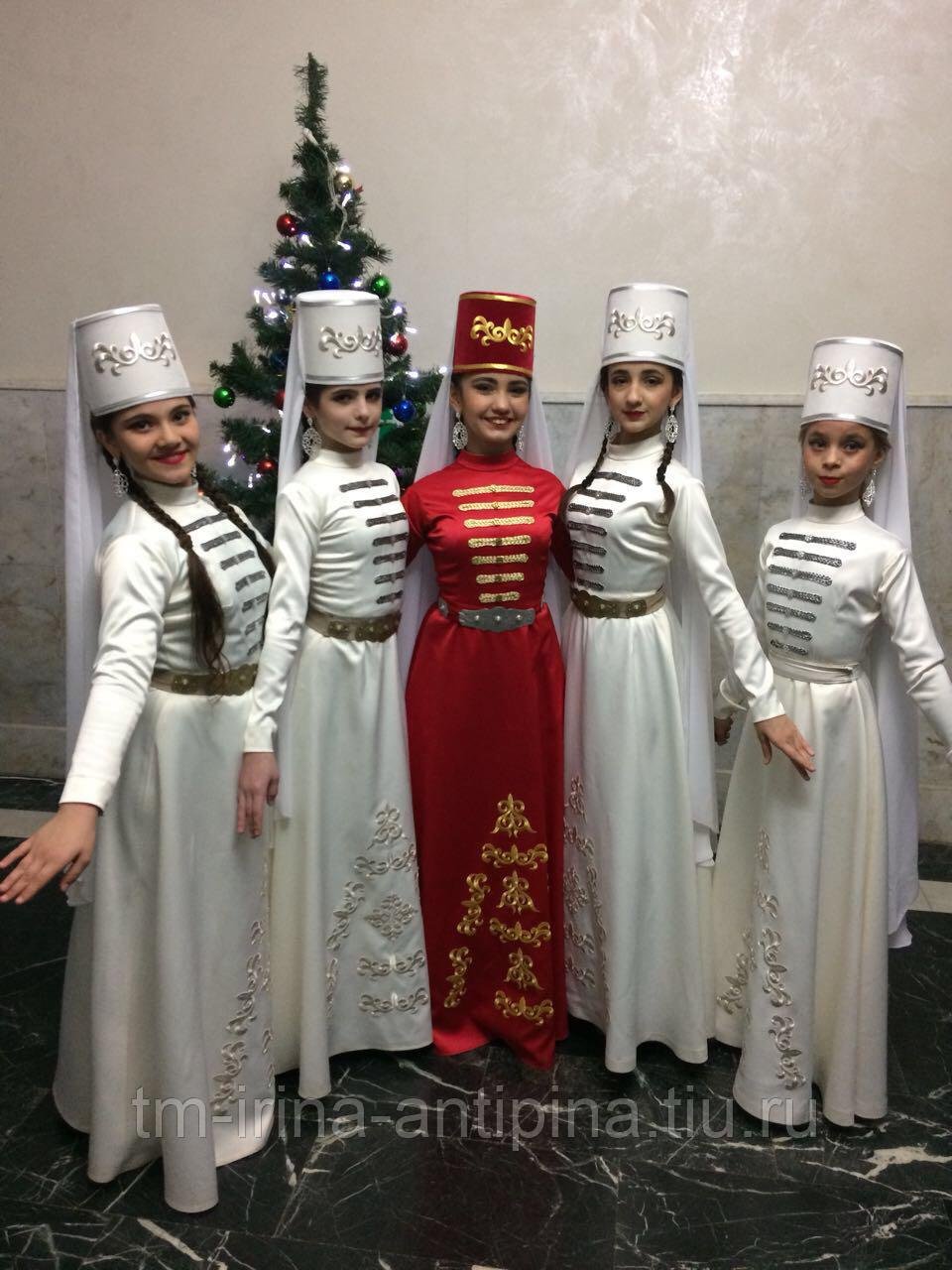 Адыгейское свадебное платье