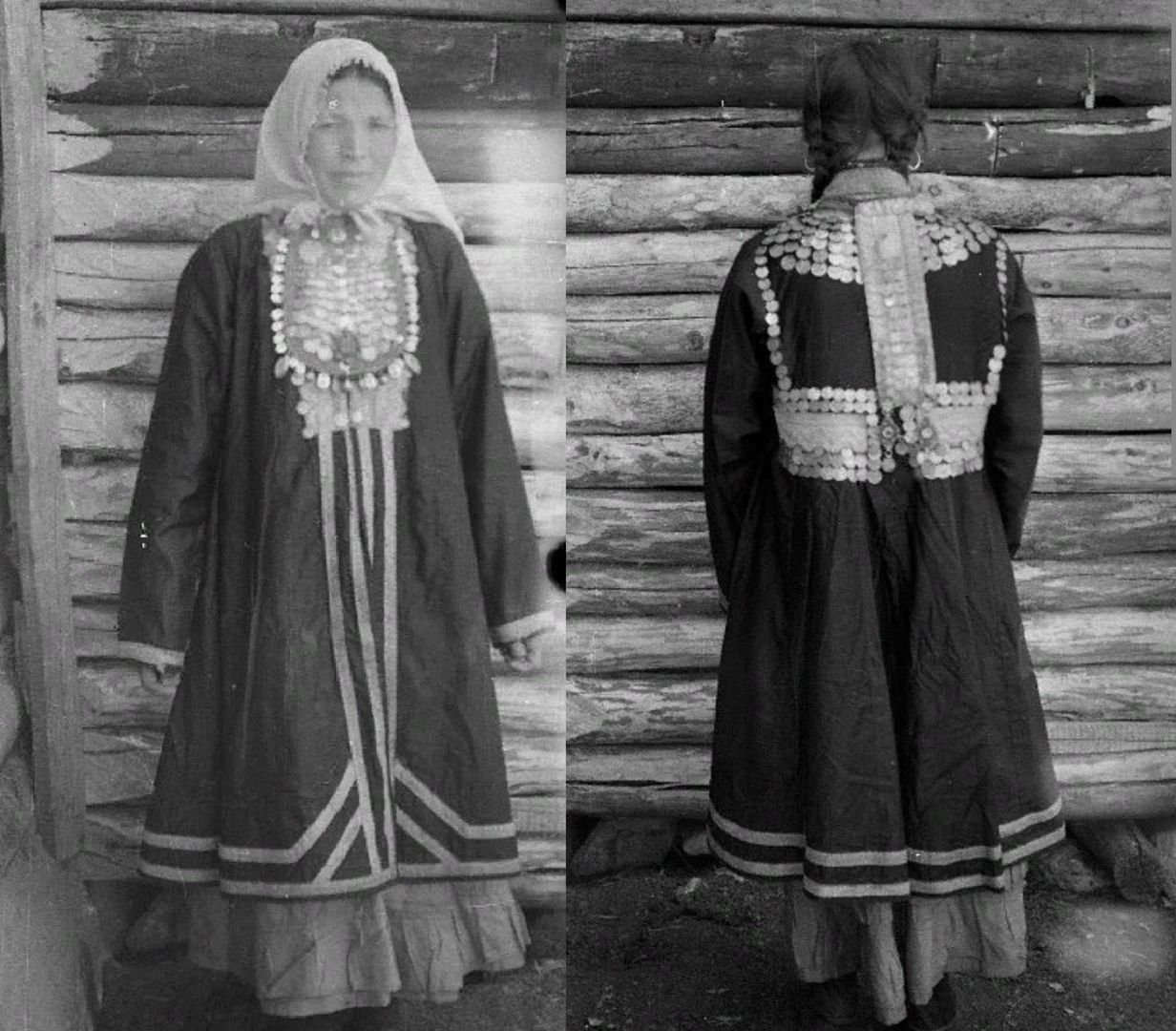Национальная одежда у гайнинских башкир