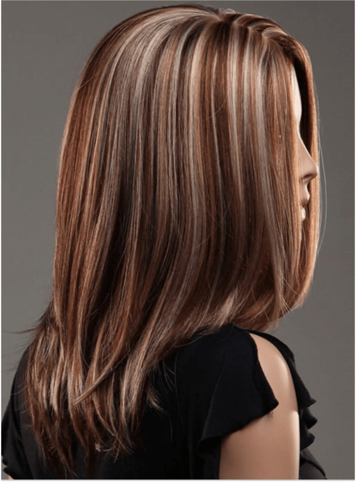 Мелирование на коричневый цвет волос