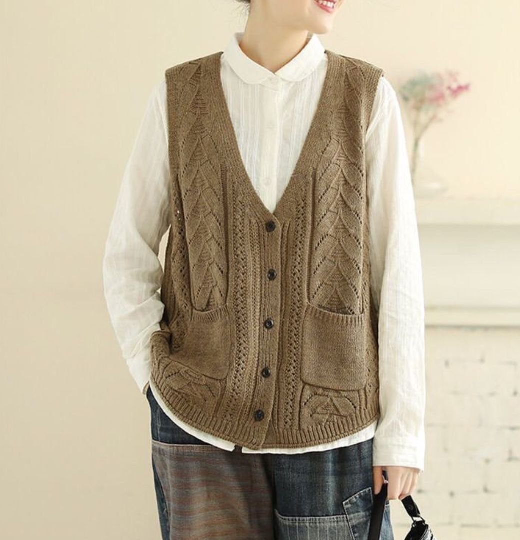 Vogue Knitting жилет