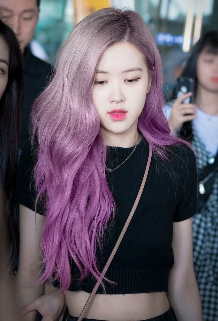 Rose BLACKPINK волосы