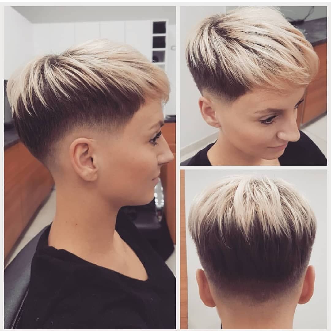 Короткие женские стрижки со всех сторон