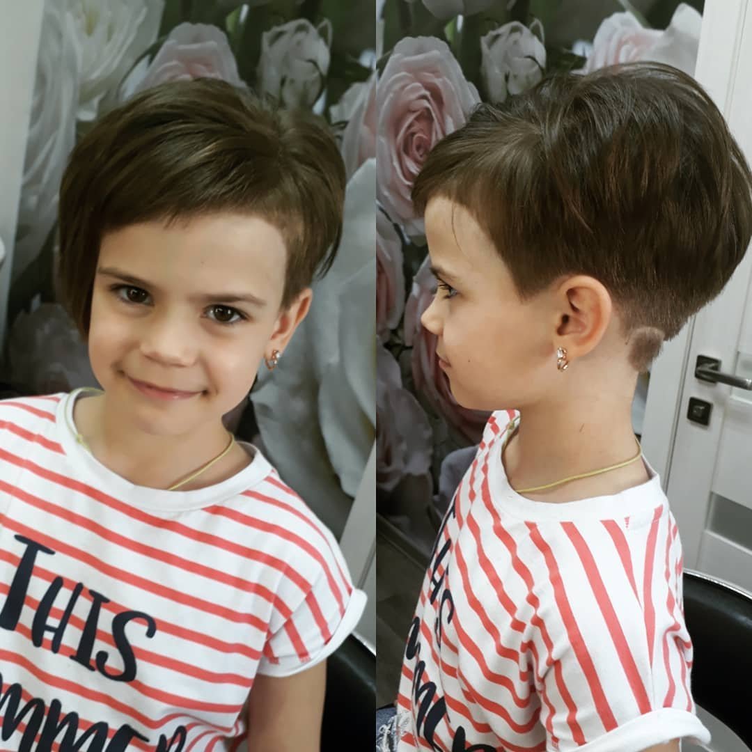 Модные детские стрижки девочке