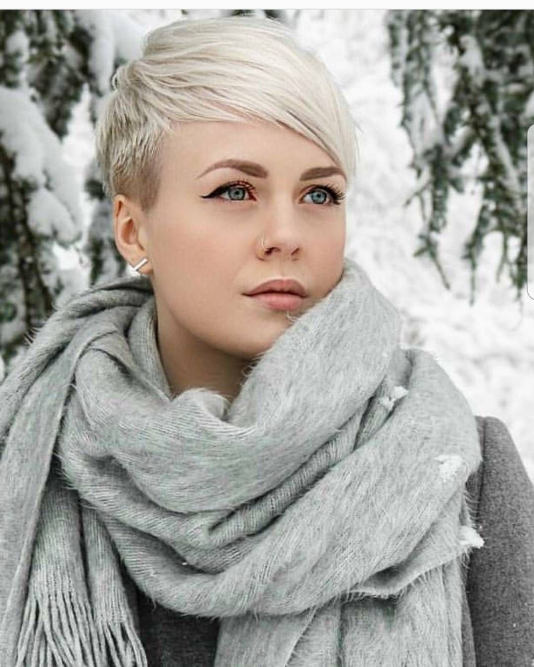 Девушки блондинки с короткой стрижкой