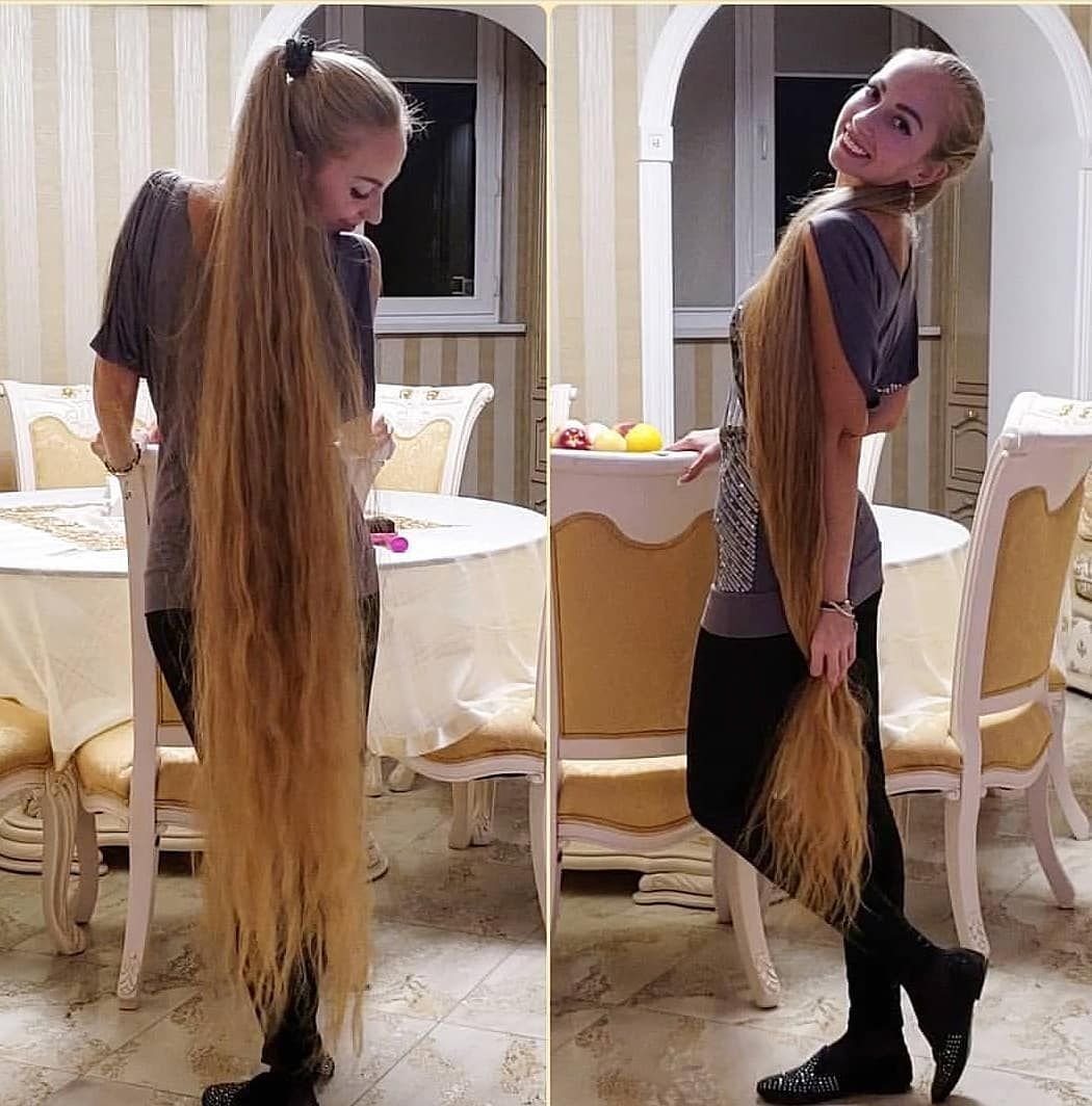 Длинные волосы