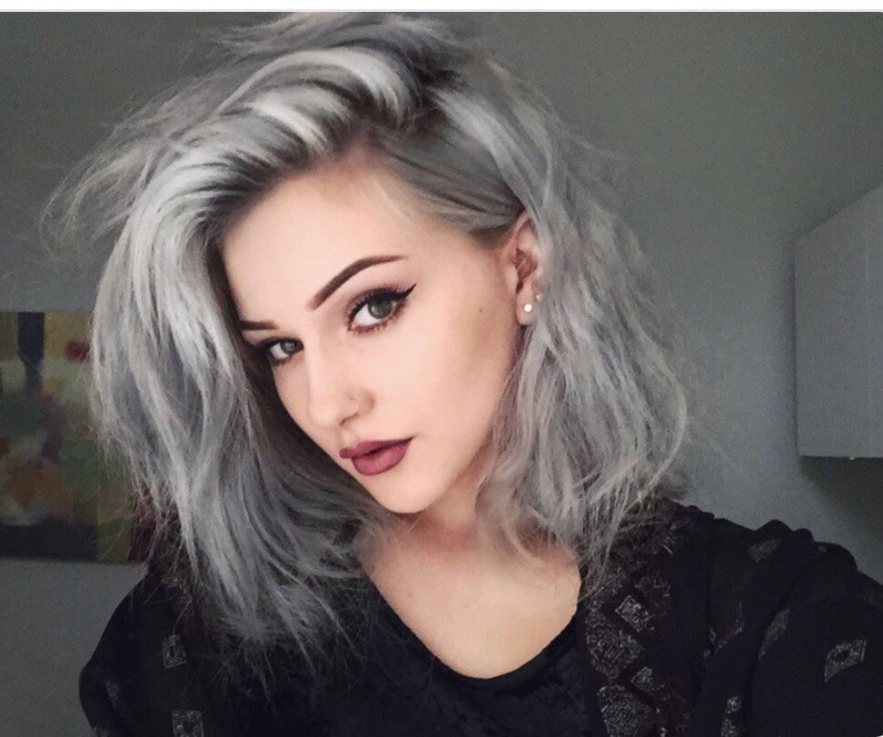 Gray hair (серебристые оттенки волос)