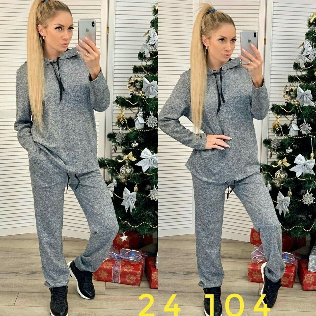Кашемировый костюм женский