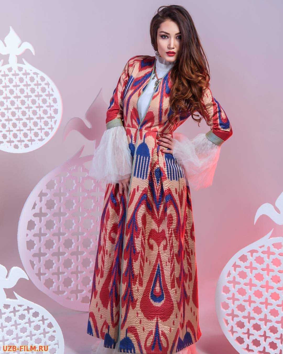 Узбекские современные платья